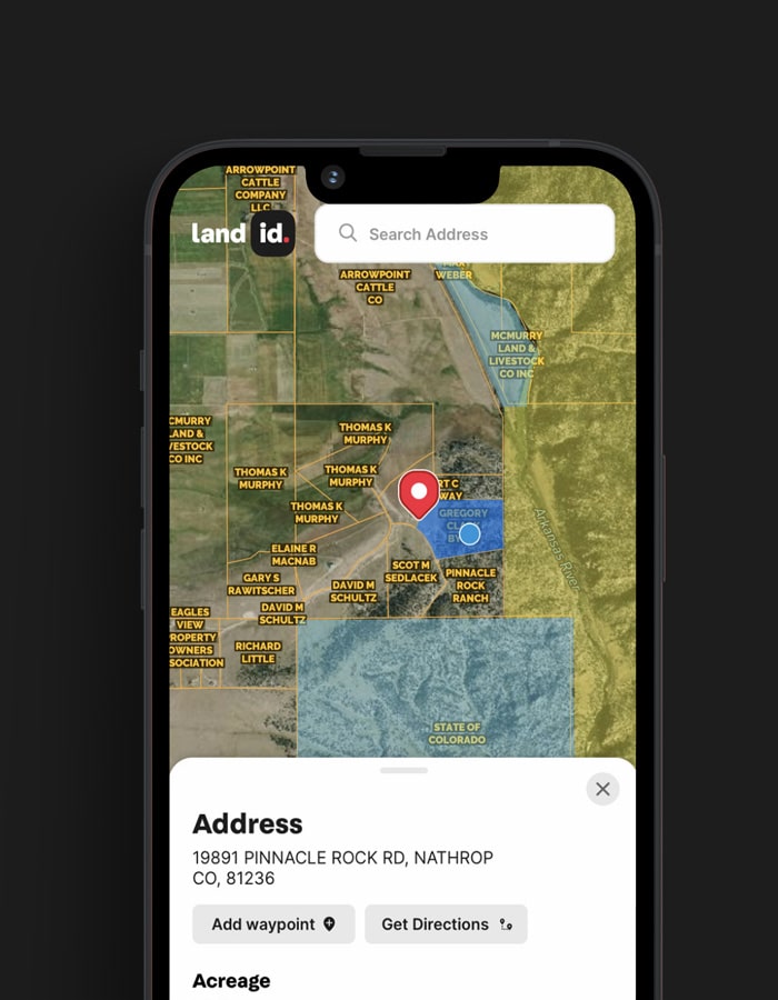 Land id mobile application