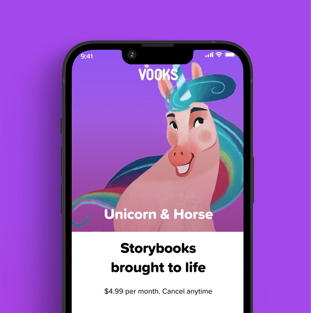 Vooks mobile application
