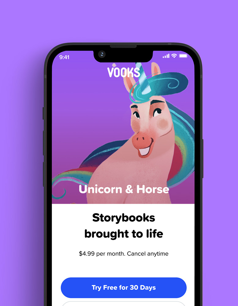 Vooks mobile application