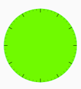 Drawing the Hour & Minute ticks